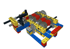 16+16R-speed Tractor Transmission Version II Alternative Setup