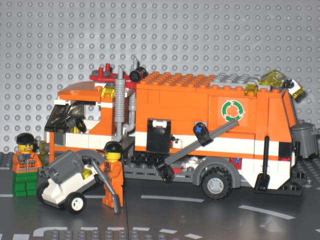 lego报告:6668 recycle truck 垃圾车