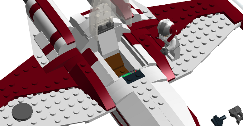 v19 starfighter lego