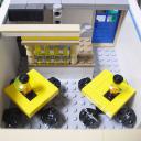 組換作品紹介 Azur様の X2の4階建てアパート 正しき モダニズム Legoゲージ推進機構日報 レゴトレイン ブログ