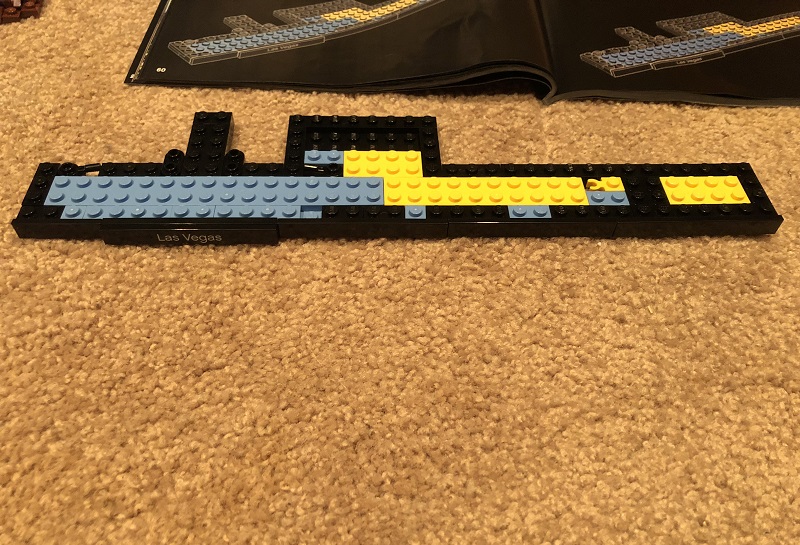 Added Mandalay Bay from the canceled 21038 onto my 21047! : r/lego