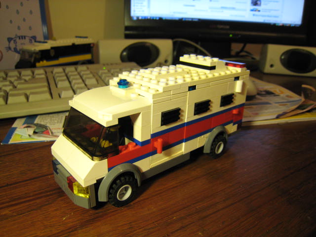 lego police vans