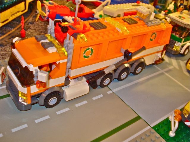 Moc Mammoth Recycle Truck Lego Town Eurobricks Forums