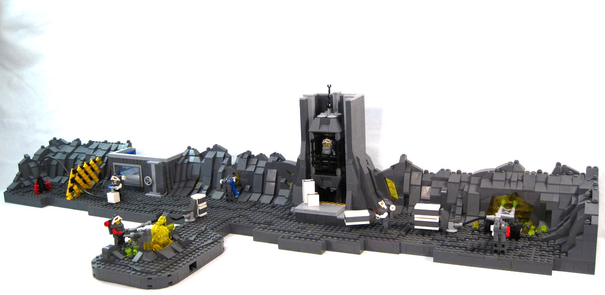 lego space mining