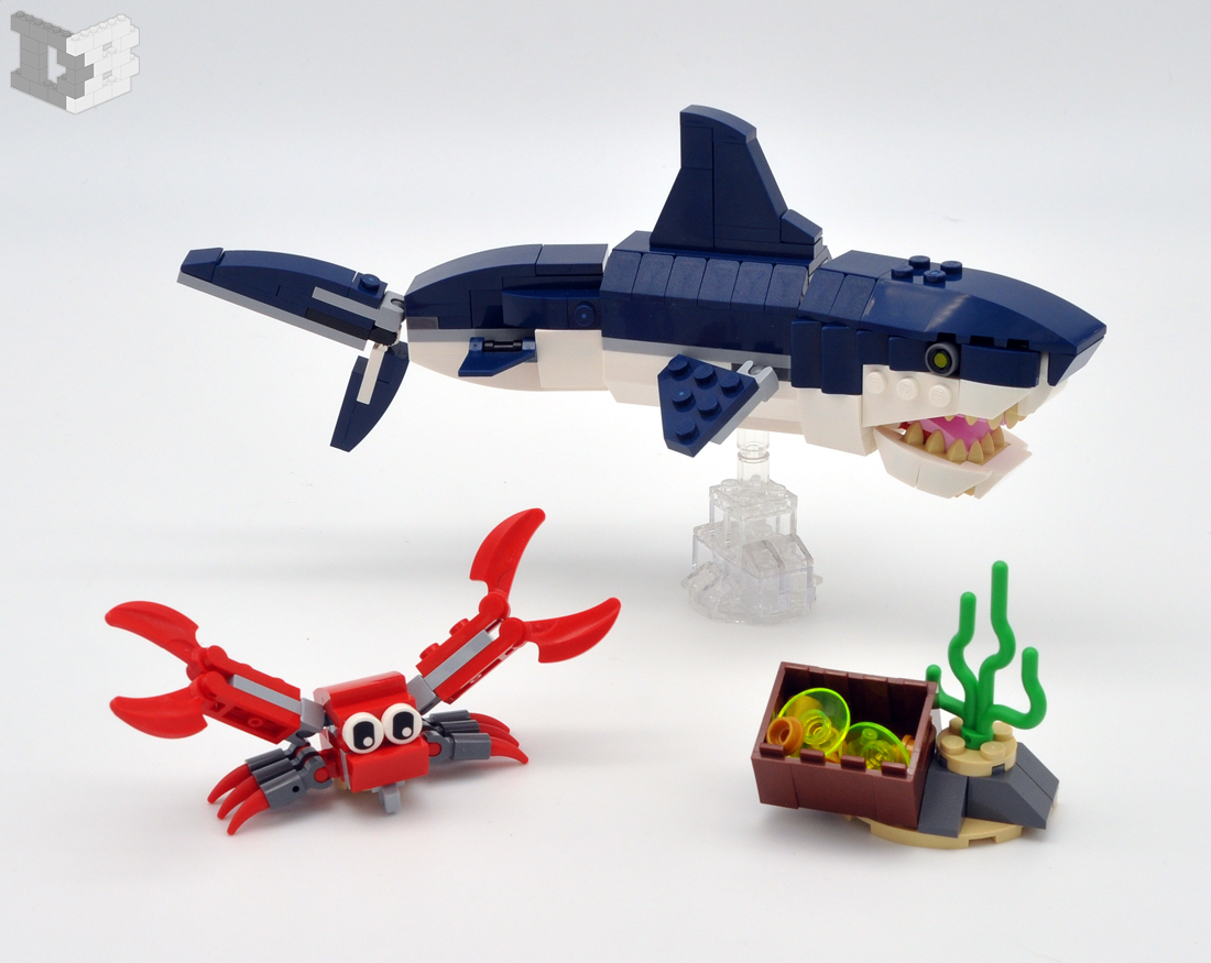 Фотообзор набора LEGO Creator 31088 Deep sea creatures (Обитатели морских  глубин) | DoubleBrick: Российское сообщество энтузиастов LEGO!