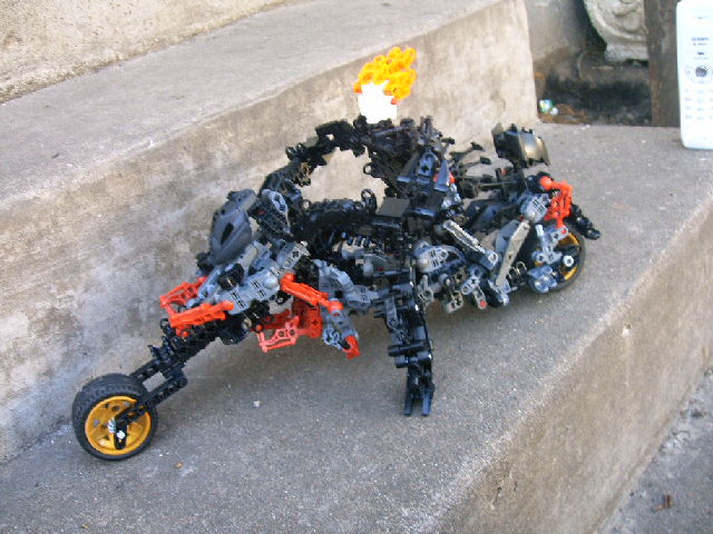 ghost rider lego toy