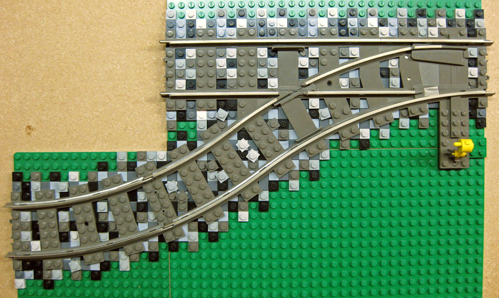 lego train tracks custom