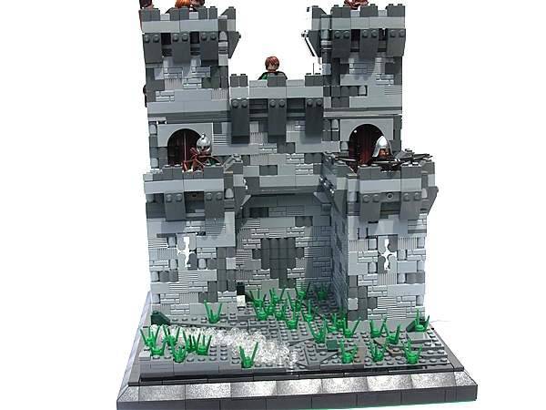 LEGO Castle walls- Nice and weathered looking - All About Bricks