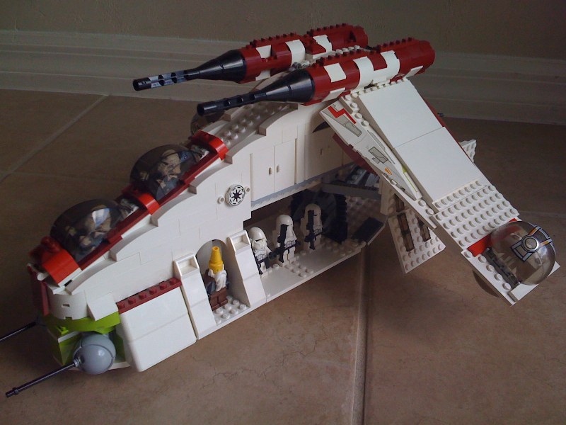 Custom Republic Gunship - LEGO Star Wars - Eurobricks Forums