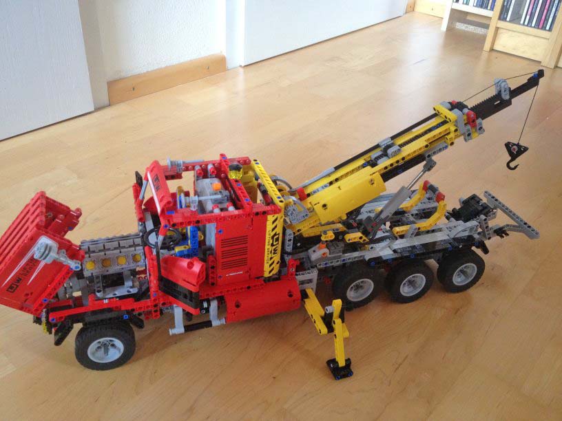 8258 Model: Tow Truck MOC IR - Page 3 - LEGO Technic, Mindstorms, Model Team and Scale Modeling - Eurobricks Forums