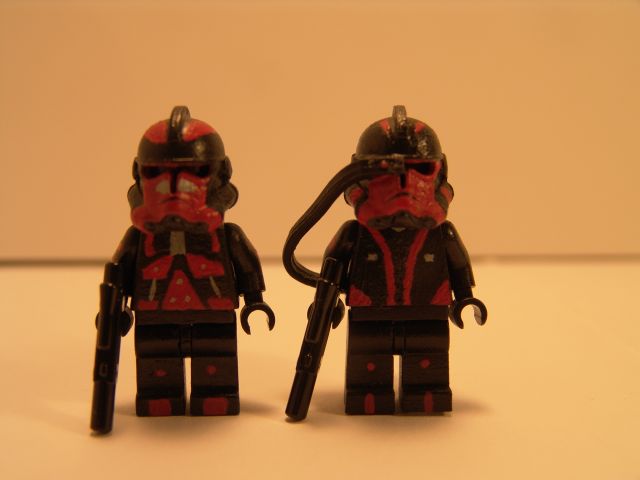 Custom Sith Clone Troopers Minifig Customisation Workshop