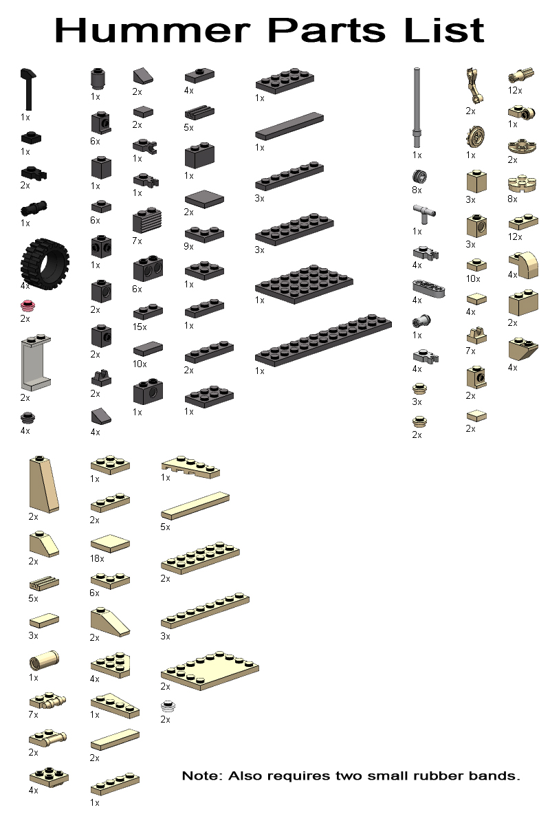 Brickmania sales m1025 hmmwv