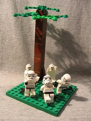 lego battle of endor micro build