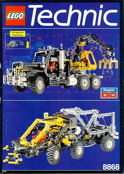Pictorial Review: 8868 Air Tech Claw Handler - LEGO Technic, Mindstorms, Model Team and Scale Modeling - Eurobricks Forums