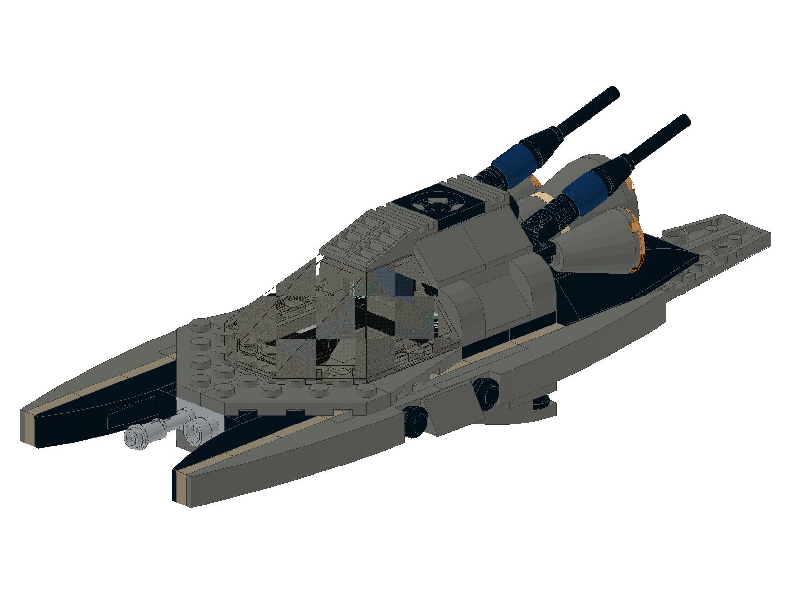 lego star wars clone wars stealth ship