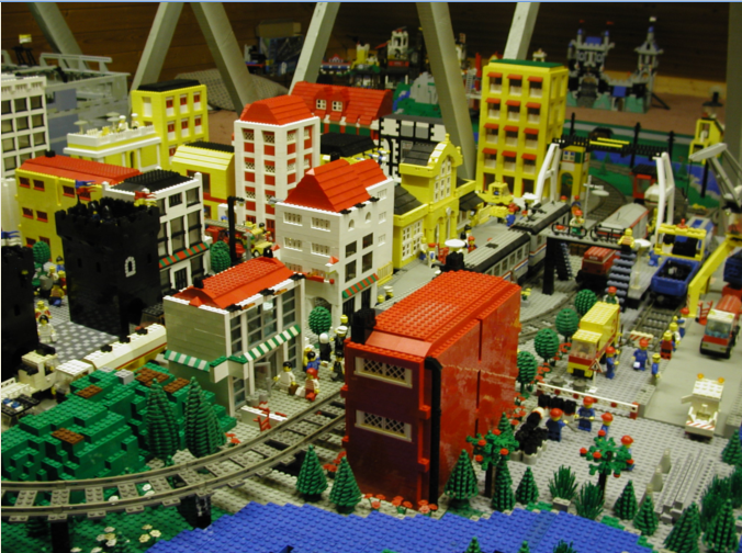 Evolution Of A Lego City 