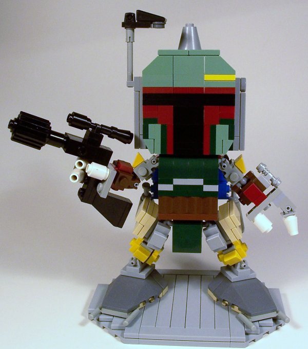 boba fett lego moc