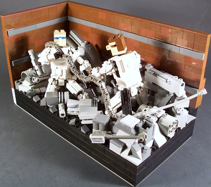 lego star wars garbage compactor