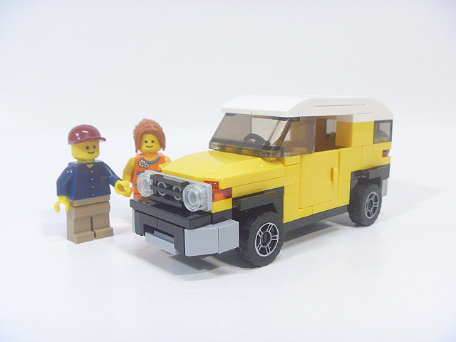 作品紹介 Mugen様のfjクルーザー フェラーリf40 ４幅車の新時代 Legoゲージ推進機構日報 レゴトレイン ブログ