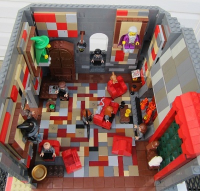 hogwarts gryffindor dorm lego