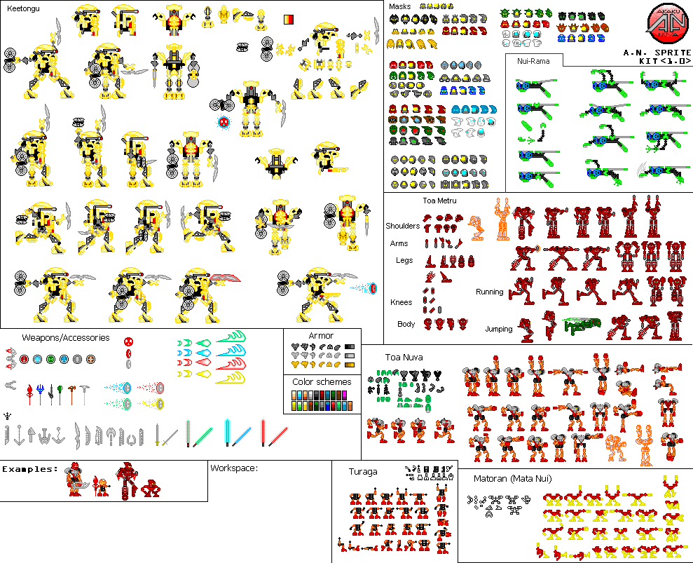 Beyblade Sprites