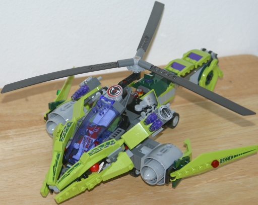 Lego ninjago rattlecopter online 9443