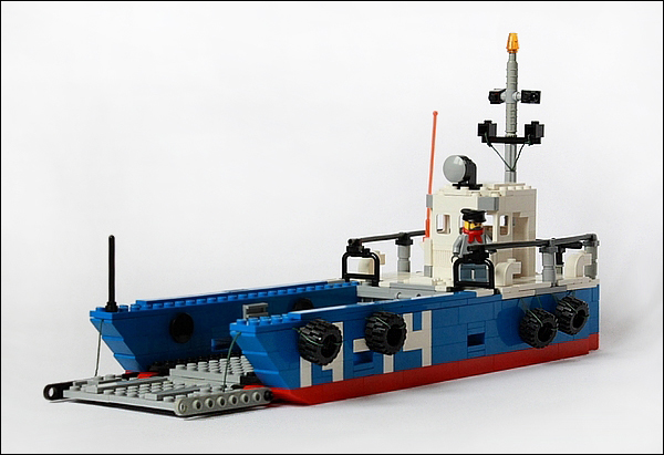 Lego discount barge ship