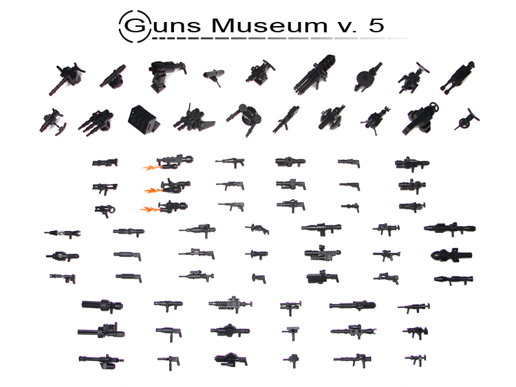 Lego Custom Guns