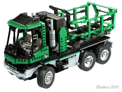 lego technic green truck