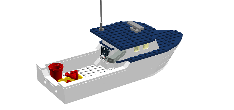 Lego lobster boat sale