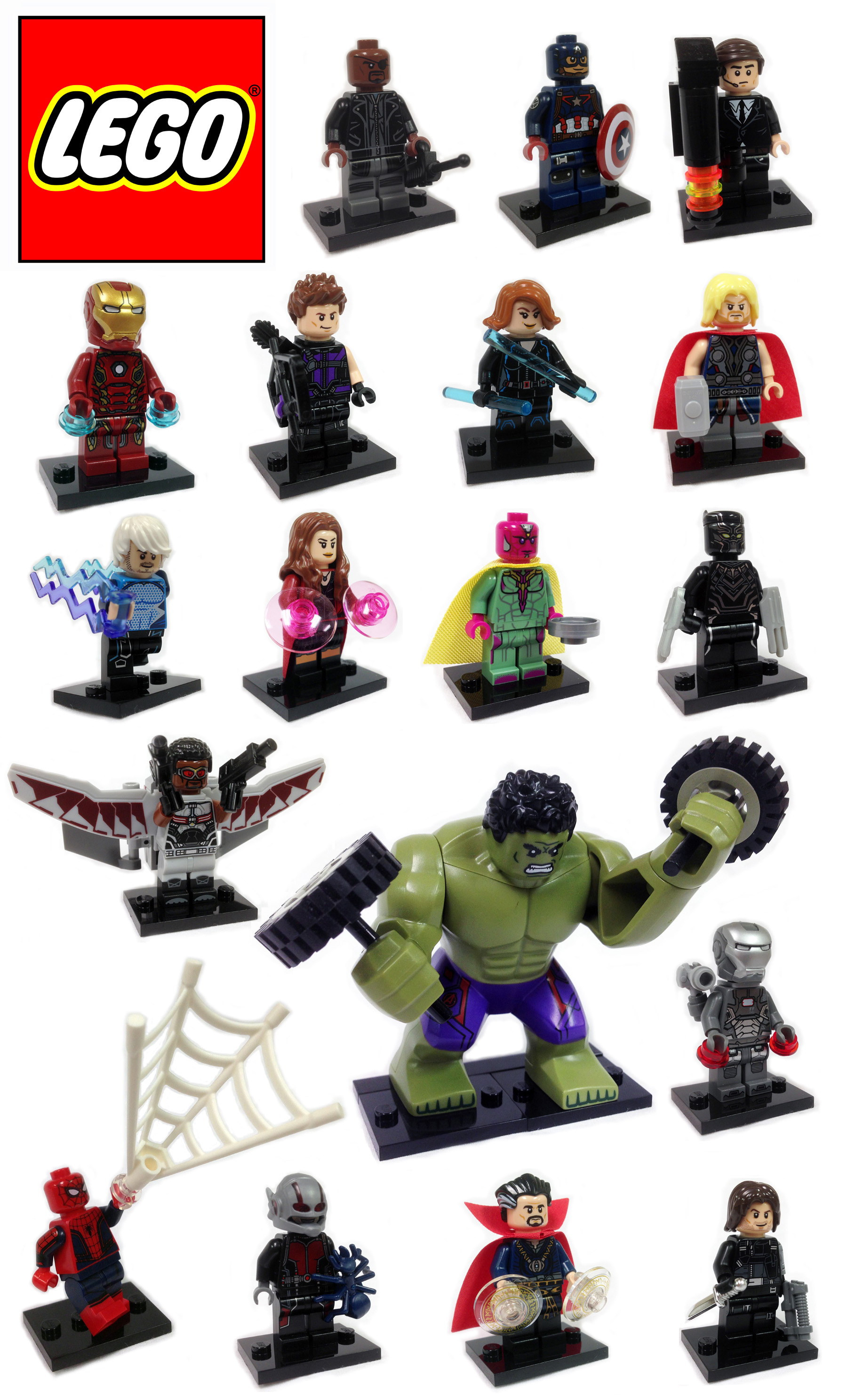 lego mcu villains