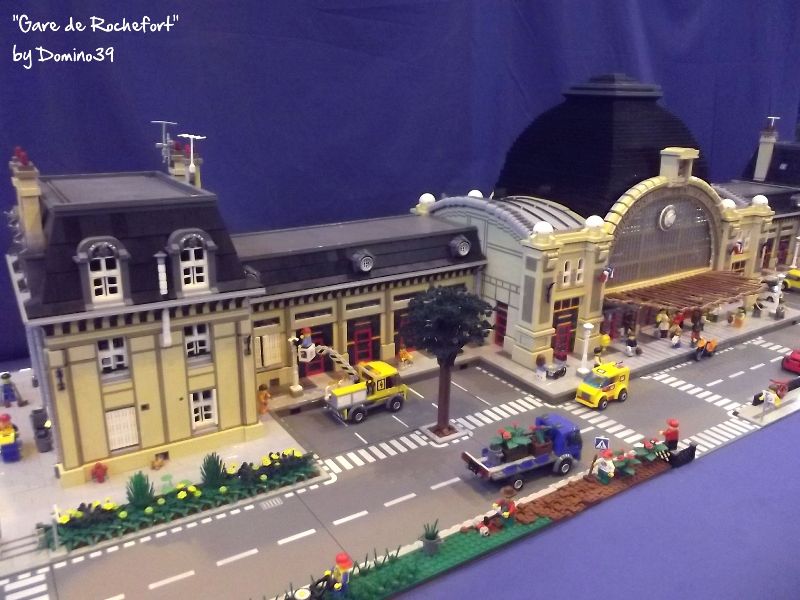 MOC: French Station - LEGO Train Tech - Eurobricks Forums
