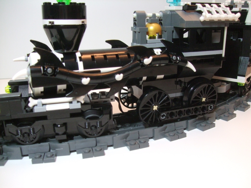lego haunted train