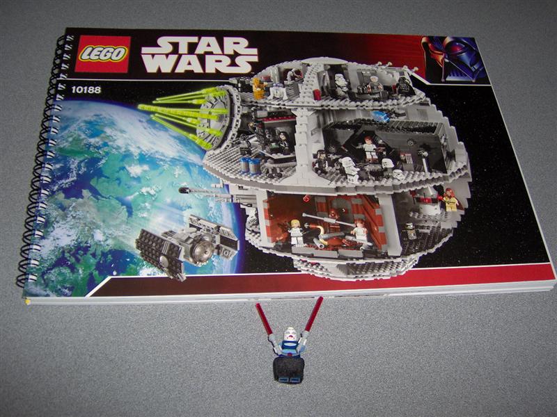 LEGO Star Wars Death Star 10188 new, boxes have tears and damage, seals  off.