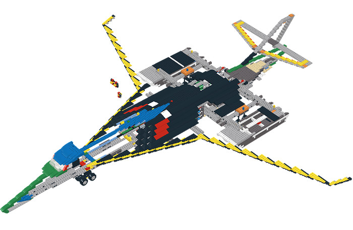 lego b1 bomber