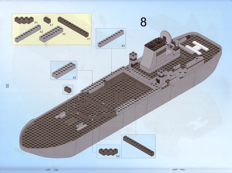 lego navy ship instructions
