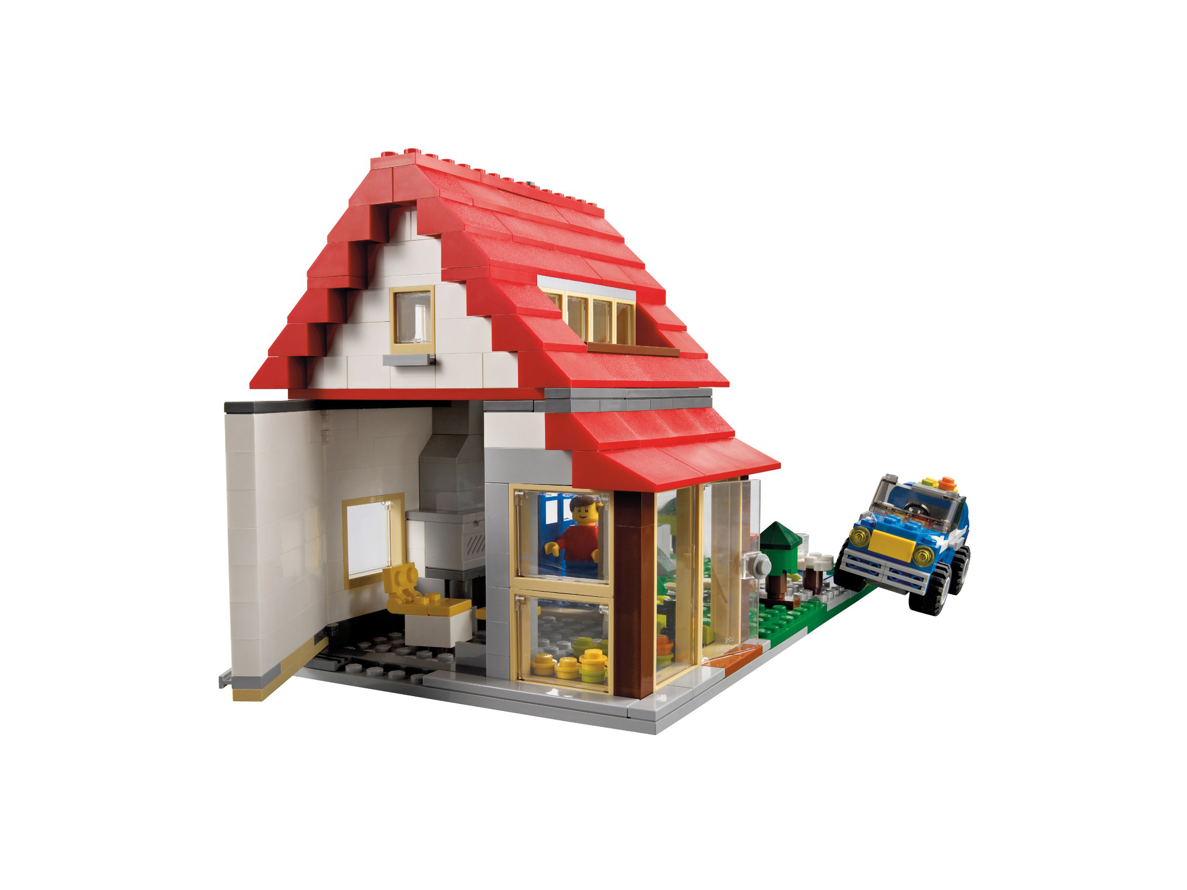 Lego Hillside House