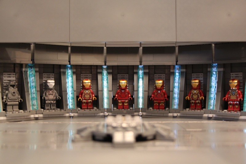 Iron man 2024 armor room