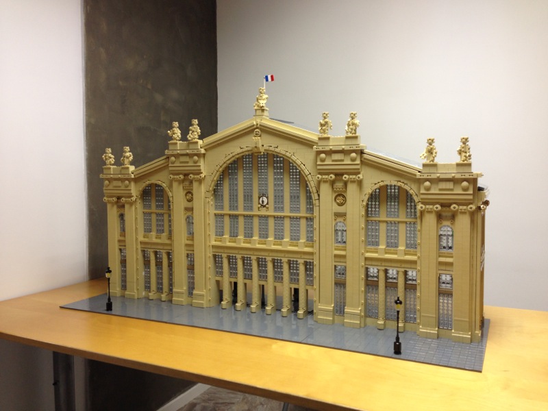 MOC: Gare du Nord, Paris - LEGO Train Tech - Eurobricks Forums