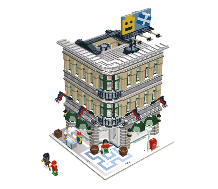 Lego Wanderer's Library made in Lego Digital Designer : r/SCP