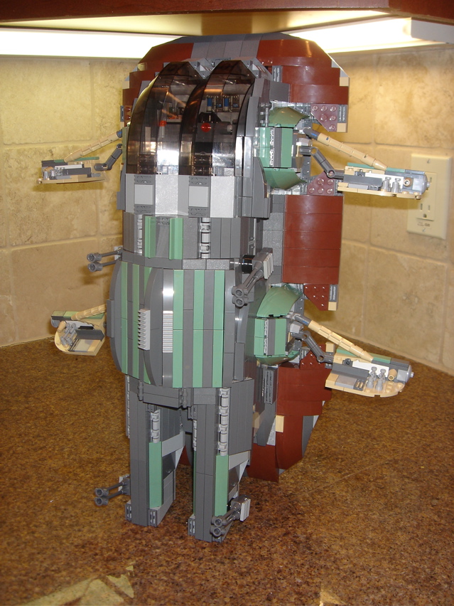 mandalorian gunship lego