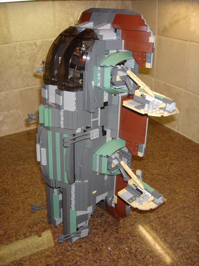 mandalorian gunship lego