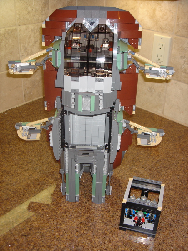 mandalorian gunship lego