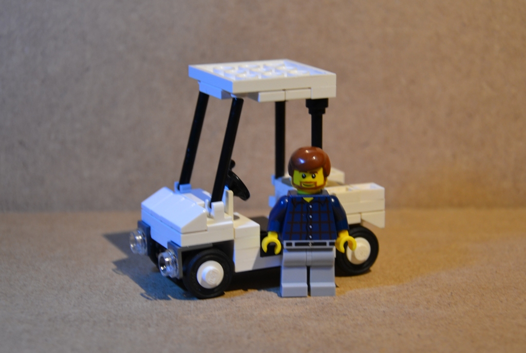 golf cart lego set