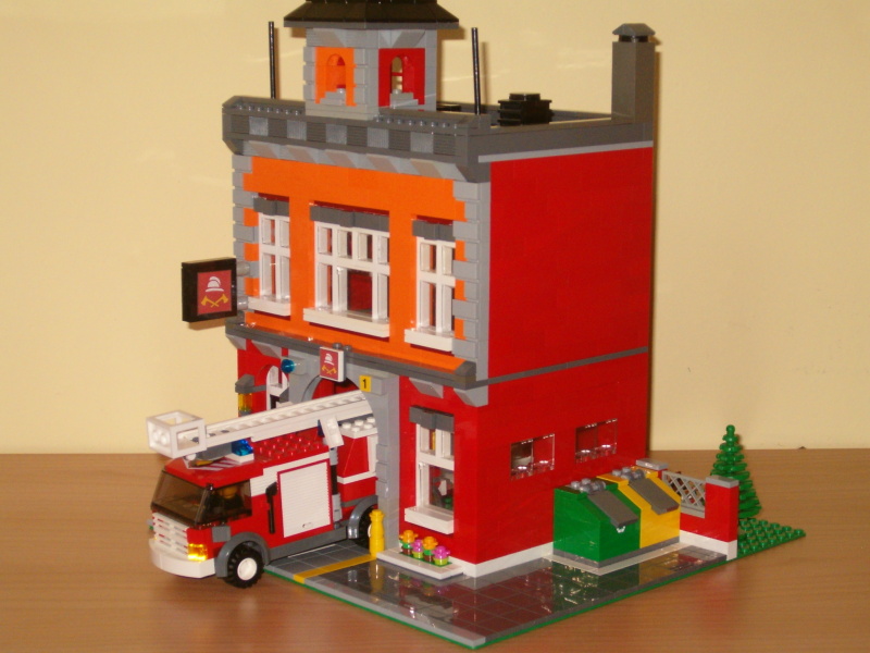 lego firehouse modular