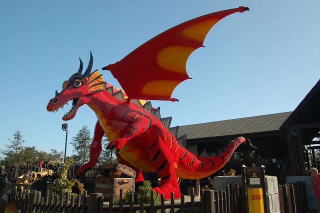 The biggest lego dragon ever Classic Castle