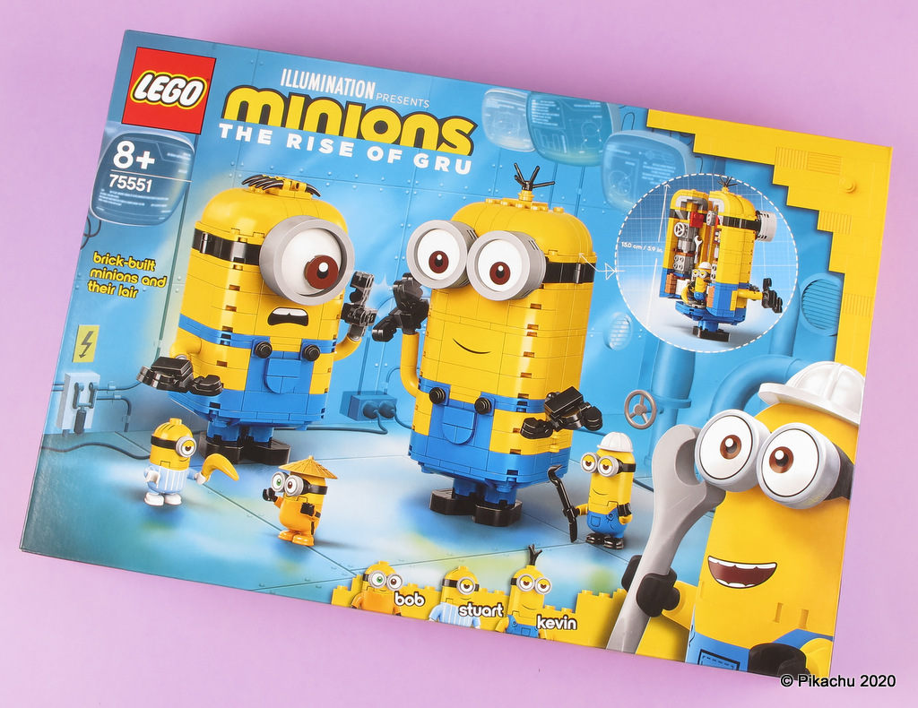 Обзор LEGO Minions Фигурки миньонов и их дом (75551) - DoubleBrick.ru -  форум о LEGO®