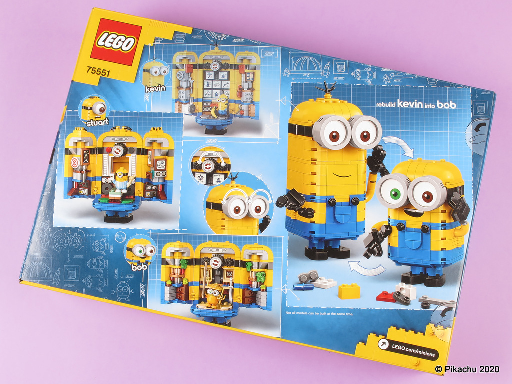 Обзор LEGO Minions Фигурки миньонов и их дом (75551) - DoubleBrick.ru -  форум о LEGO®