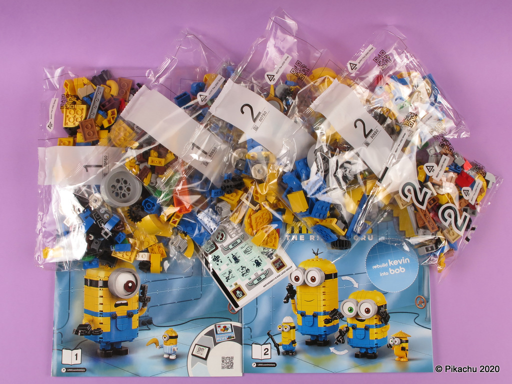 Обзор LEGO Minions Фигурки миньонов и их дом (75551) - DoubleBrick.ru -  форум о LEGO®