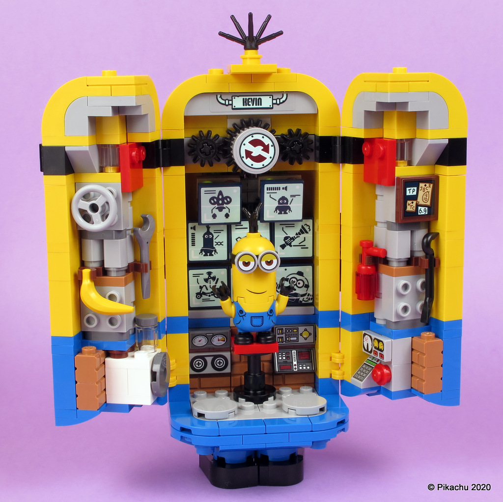 Обзор LEGO Minions Фигурки миньонов и их дом (75551) - DoubleBrick.ru -  форум о LEGO®